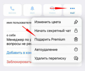 Как подарить Телеграм премиум